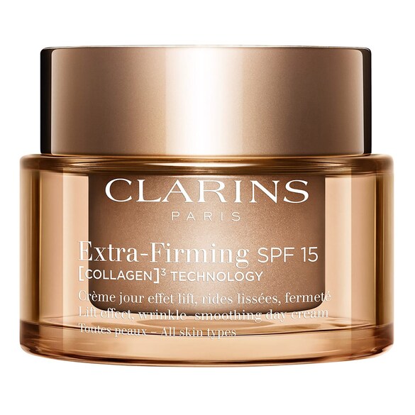Extra-Firming Jour SPF 15 toutes peaux rechargeable  - Crème fermeté anti-âge , CLARINS