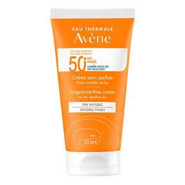 Solaire - Crème Très Haute Protection Sans Parfum SPF50+