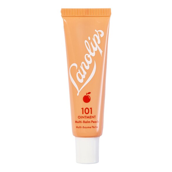 101 Ointment Multibalm - Baume lèvres et peaux sèches Pêche, LANOLIPS