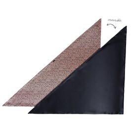 Foulard Pure Soie Léopard Sauvage