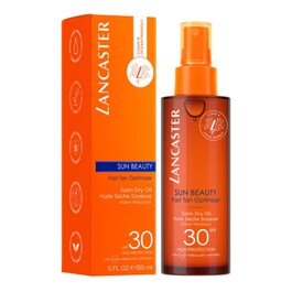 SUN BEAUTY - Huile Sèche Soyeuse Accélératrice De Bronzage Spray SPF 30