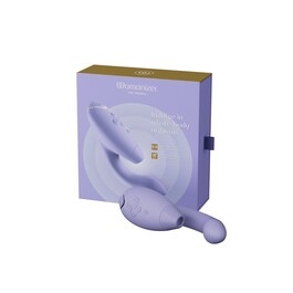 Womanizer Duo 2 - Sextoy rabbit vibromasseur point G et stimulateur clitoridien 