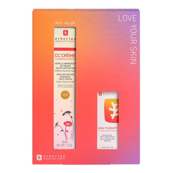 Love Your Skin - Coffret CC Crème Doré, ERBORIAN
