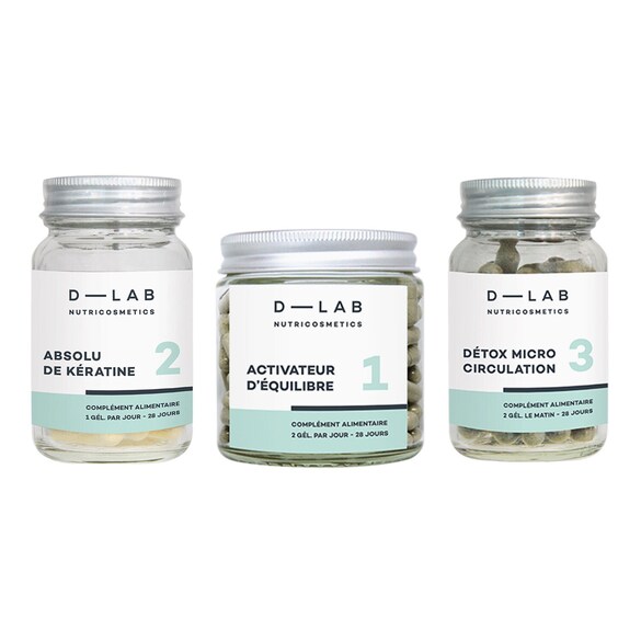Masse-Capillaire - Compléments alimentaires cheveux, D-LAB NUTRICOSMETICS