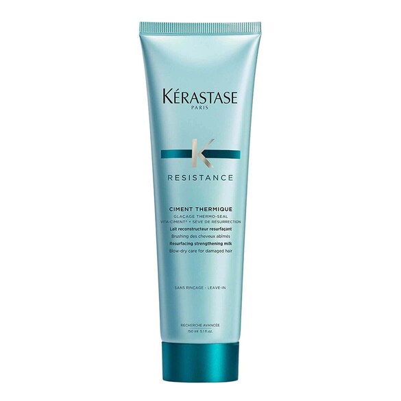Resistance Ciment Thermique - Lait reconstituant protecteur pour cheveux abîmés, KÉRASTASE