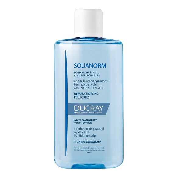 Squanorm - Lotion antipelliculaire au zinc, DUCRAY