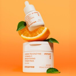 Disques Éclat à L'Enzyme Thé Vert et à la Vitamine C - Soin anti-tâches