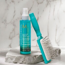 Duo Démêlant -  Coffret avec Soin-Sans-Rinçage et Brosse à Cheveux 