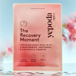 The Recovery Moment – Masque en tissu apaisant avec de la niacinamide