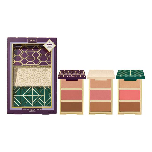 Amazonian Clay Party Palettes - Coffret Maquillage - 3x 9,3 g