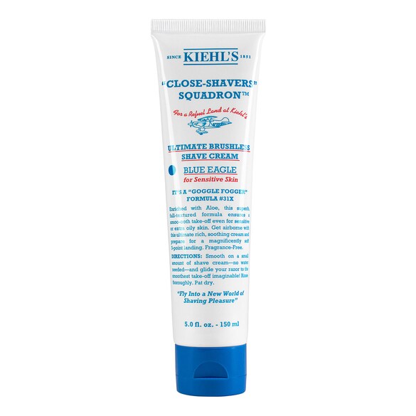 Ultimate Brushless Shave Cream - Blue Eagle - Crème à raser pour peaux sensibles, KIEHL'S SINCE 1851