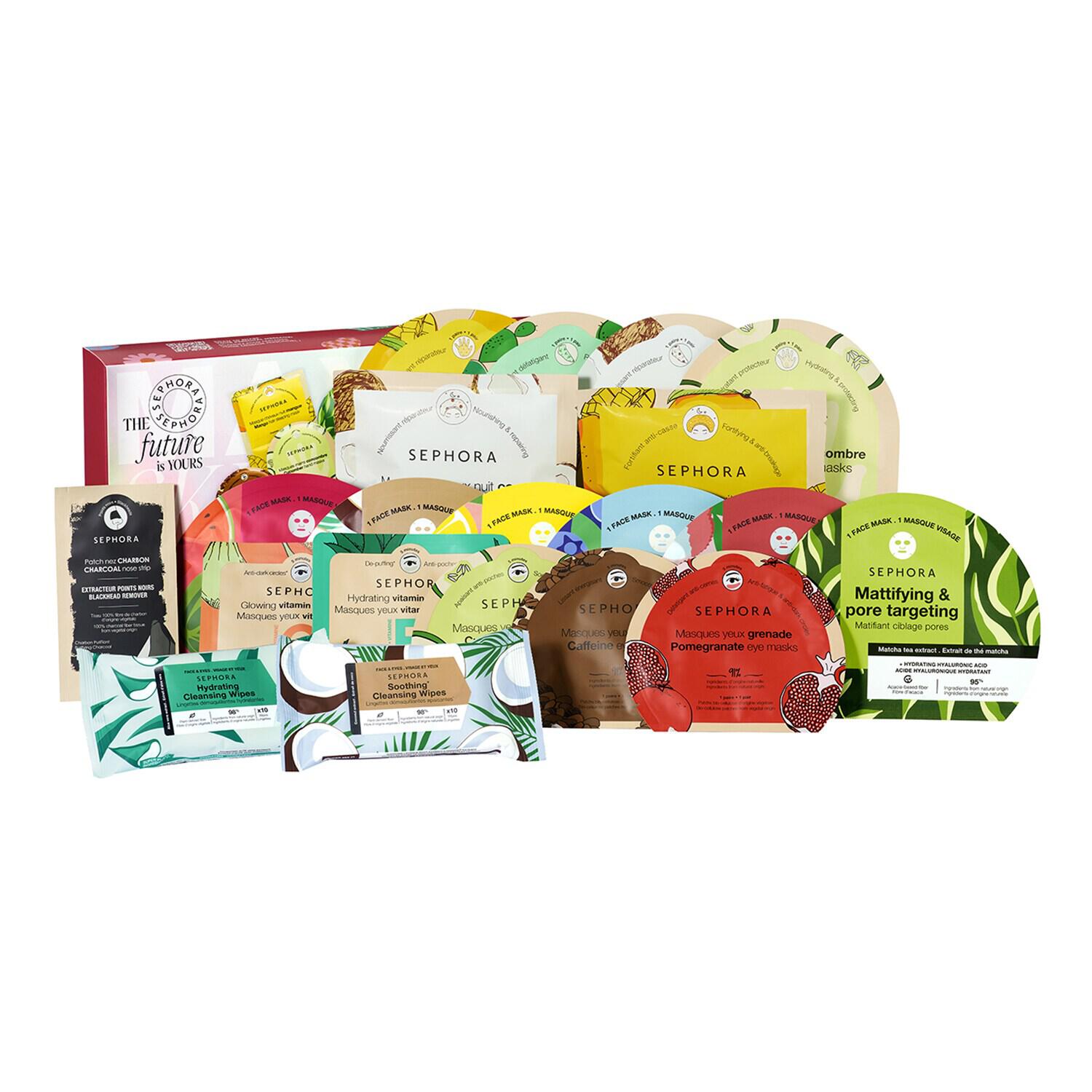 Coffret Hydratation Sephora - Gel, Crème Et Masque Visage - Neuf Sous Emballage D'origine