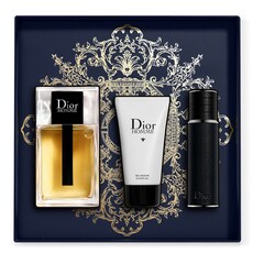 Coffret Dior Homme - Eau de toilette, gel douche et vaporisateur de voyage, DIOR