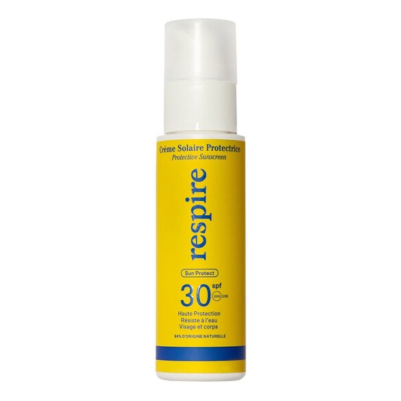Crème Solaire Protectrice SPF 30 - Crème Solaire Visage et Corps, RESPIRE