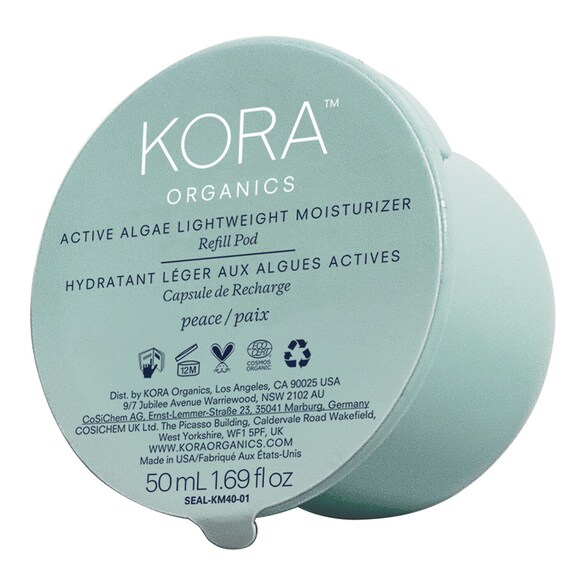 Active Algae Lightweight Moisturizer - Gel hydratant léger visage, KORA ORGANICS