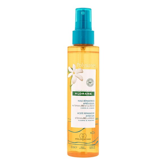 Solaire - Huile Réparatrice Après-Soleil Au Tamanu BIO Et Monoï, KLORANE