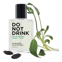 DO NOT DRINK Eau aromatique - Sauge + Tonka, SEPHORA COLLECTION