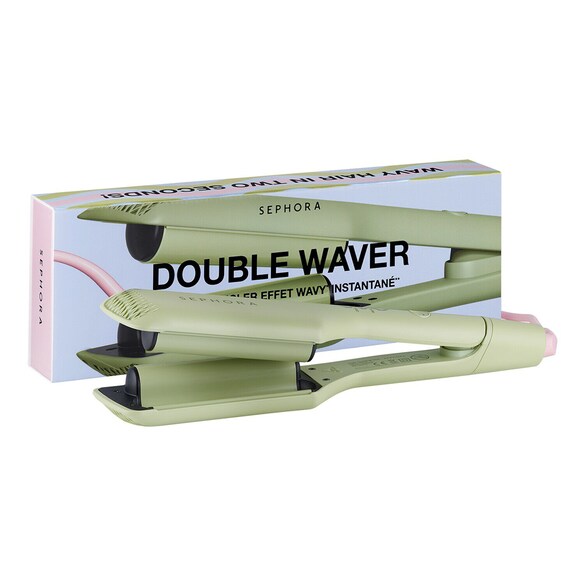Double Waver - Fer A Boucler Effet Wavy Instantané