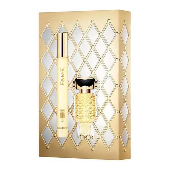 Fame - Coffret eau de parfum vaporisateur de voyage et miniature , RABANNE FRAGRANCES