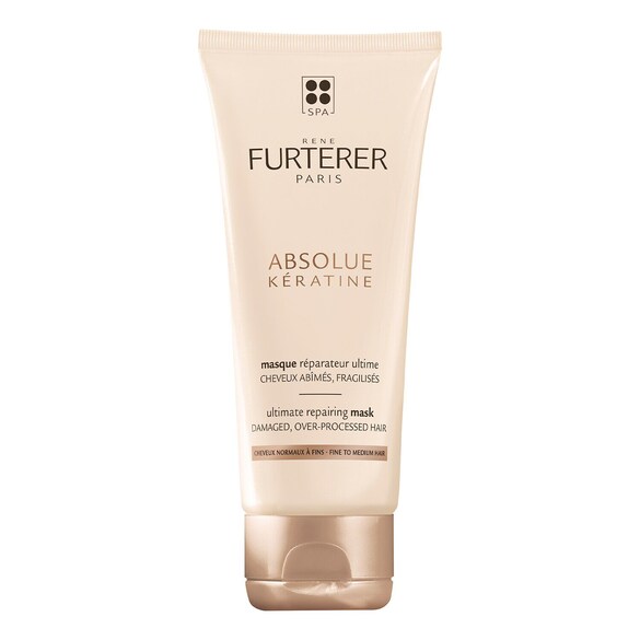 Absolue Keratine - Masque Kératine cheveux abimés pour cheveux normaux à fins , RENE FURTERER