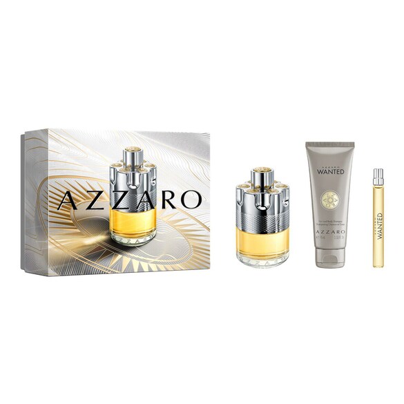 Wanted - Coffret Eau de Toilette, Gel corps & cheveux, AZZARO