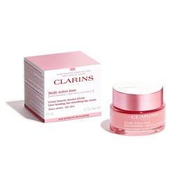Multi-Active Jour - Crème lissante, booster d'éclat, peaux sèches