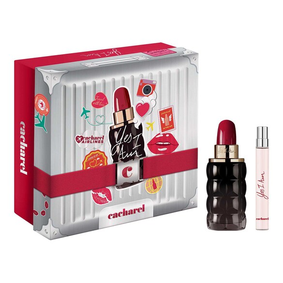Yes I am - Coffret Eau de Parfum + Format voyage, CACHAREL