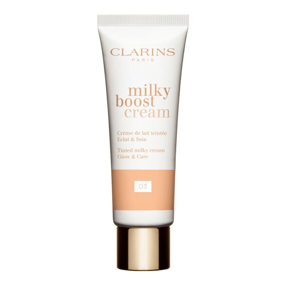Milky Boost Cream - Crème de lait teintée Eclat et soin, CLARINS