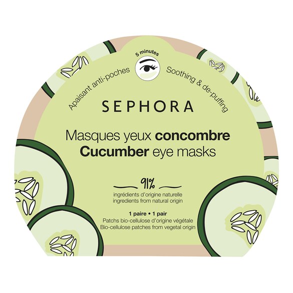 Masques yeux - Masques bio-cellulose yeux, SEPHORA COLLECTION