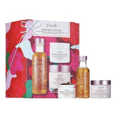 Coffret de best-sellers d’hydratation intense à la rose - Kit soin visage, FRESH