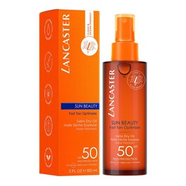 SUN BEAUTY - Huile Sèche Soyeuse Accélérateur de Bronzage Spray SPF 50