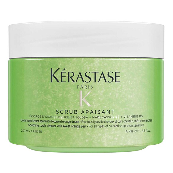 Fusio-Scrub Gommage Apaisant - Gommage lavant pour les cuirs chevelus irrités, KÉRASTASE