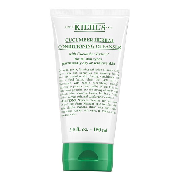 Cucumber Herbal Conditioning Cleanser - Nettoyant visage au concombre, KIEHL'S SINCE 1851