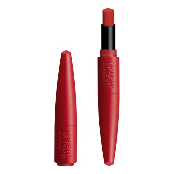 Rouge Artist For Ever - Rouge à lèvres hydratant fini mat ou satin longue tenue, MAKE UP FOR EVER