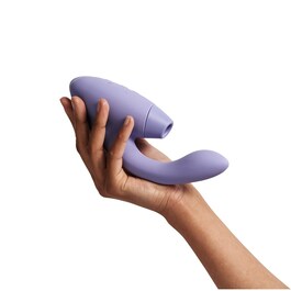 Womanizer Duo 2 - Sextoy rabbit vibromasseur point G et stimulateur clitoridien 