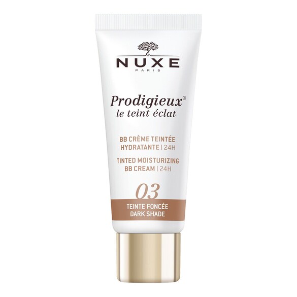 Prodigieux® le teint éclat - BB Crème Teintée Hydratante teinte foncée, NUXE