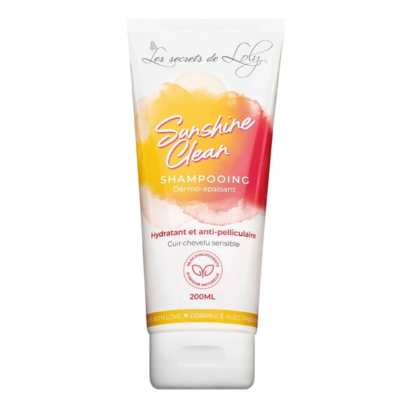 Sunshine Clean - Shampooing hydratant et anti-pelliculaire, LES SECRETS DE LOLY