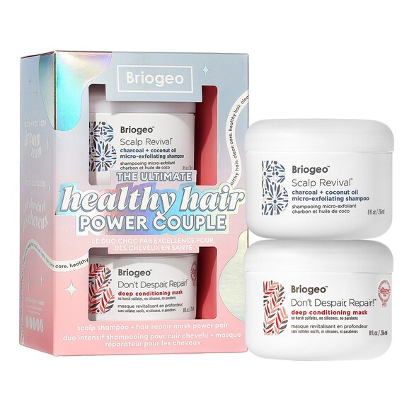 Coffret Avantage Purifiant + Réparateur - Coffret Soin Cheveux, BRIOGEO