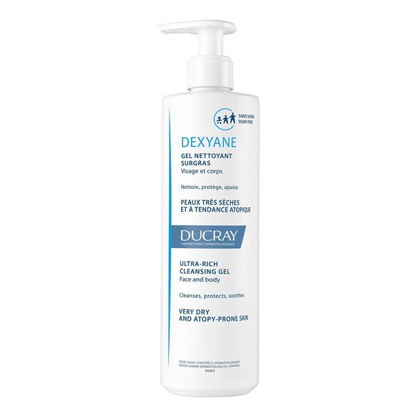 Dexyane - Gel nettoyant surgras, DUCRAY