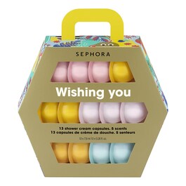 Point rouge
13 Capsules De Crème De Douche Wishing You
SEPHORA COLLECTION