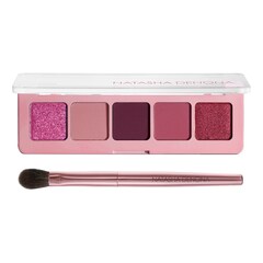 Valentines Kit Mini Crush - Mini Palette de fards à paupière et pinceau, NATASHA DENONA