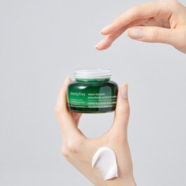 Crème Acide Hyaluronique aux graines de Thé Vert - Crème Hydratante Visage