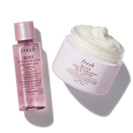 Deep Hydratation Duo - Coffret de soins hydratants pour la peau à la rose