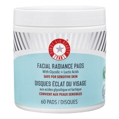 Facial Radiance Pads - Soin  aux Acides Glycolique et Lactique, FIRST AID BEAUTY