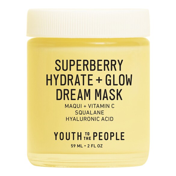 Superberry Hydrate + Glow Dream Mask - Masque de Nuit, YOUTH TO THE PEOPLE