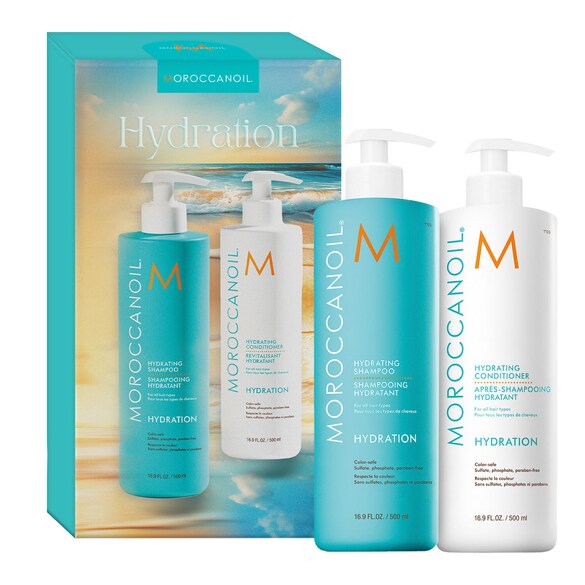 Duo Shampoing et Après-Shampoing - Routine cheveux hydratante, MOROCCANOIL
