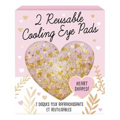 Heart cooling eye pads - Disques yeux rafraichissants et réutilisables, NPW