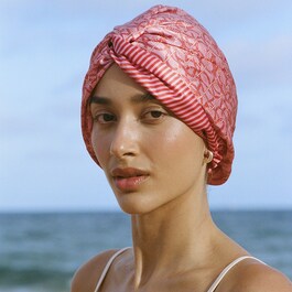 turban pure soie - taille unique
