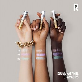 Rouge Rabanne Dramalips Glassy - Rouge à lèvres ultra-brillant