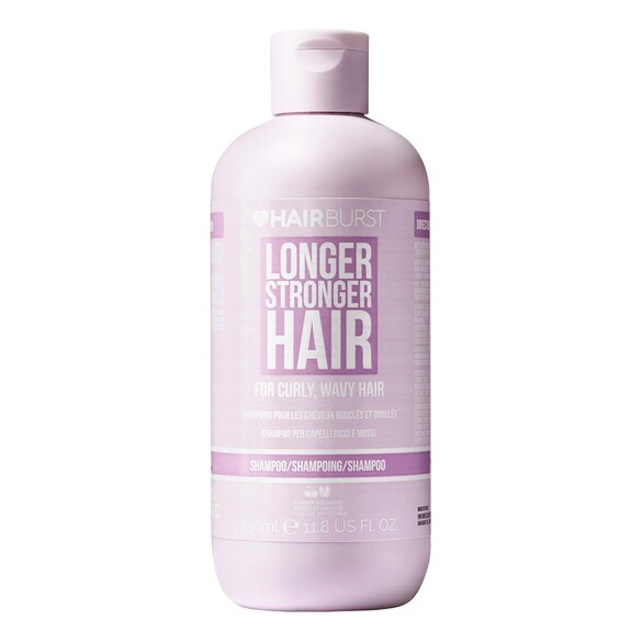 Longer Stronger Hair - Shampoing cheveux bouclés et ondulés, HAIR BURST